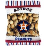 AST-3346 - Houston Astros- Plush Peanut Bag Toy